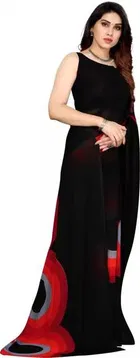 SVB प्रिंटेड साड़ी फॉर वीमेन 