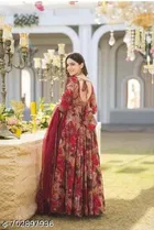 Floral Printed Kurti for Women 