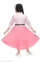 Cotton Blend Frock for Girls 