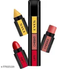 Long Lasting Matte 5-in-1 Mini Lipsticks (Multicolor, Pack of 1)