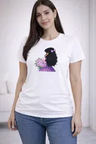 Cotton Blend T-shirt for Women, Pink & White, Pack of 2 
