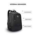Gear Venture, 31L Laptop Backpack for Men & Women, Black