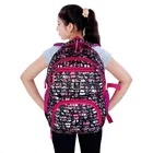Zigzag Kids Girls Printed Backpack, Stylish & Functional for School and Travel 