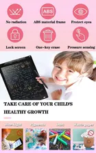 DIGITAL WRITING BOARD / TABLET FOR KIDS, LCD 8.5 INCHH WRITING PAD FOR GIRLS AND BOYS 
