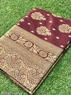 Banarasi Silk Zari Woven Saree for Women 