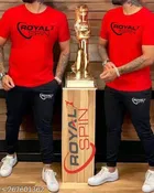 Half Sleeves T-Shirt with Trackpant for Men 