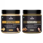 Natural Potato & Gokhru Powder for Skin & Hair 