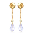 Brass Gold Plated Earrings for Women 