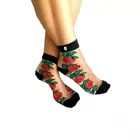 Ultra Thin Printed Socks for Women 