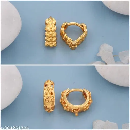 Earrings Combo,Gold-Plated Earrings For Women Girls