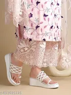 Shoetopia Heel Sandals White Size IND-5