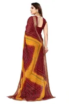 Georgette Printed Saree for Women 
