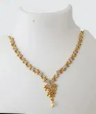 Zircon Gold-plated Necklace Set for Women 