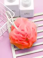 Basicare Luxe White Loofah Sponge Body Scrubber Gentle Exfoliating Sponge