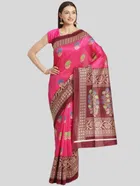 Art Silk Printed Saree for Women 