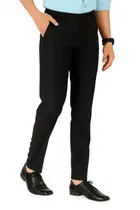 Poly Non Lycra Slim Fit Trouser for Men 