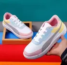 Sport Shoes for Women, White & Gold 