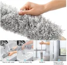 Fan Cleaning Microfiber Feather Duster with Extendable Holder 