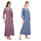 Woolen Hosiery Nighty for Women 