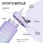 Leakproof Unbreabale BPA Free Travel & Gym Big Water Bottle set of 900ml+300ml+ 2000 ml Bottle  