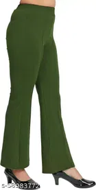 Cotton Blend Trouser for Women 