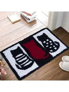 Soft Cotton Anti Skid Bathmat for Home & Entrances 