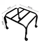 Iron Trolley For Fridge & Cooler ,