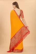 Vichitra Embellished Saree for Women 