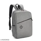Fabric Backpack Bag, Grey