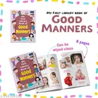 Super Cute Toddlers Activity Bag + Coloring Bag + My First Library Book of Good Manners 