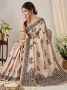 Cotton Blend Saree for Women 