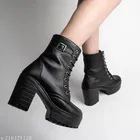 Shoetopia Girls Boots - Black 