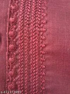 Show Button Mandarin Neck Kurta for Men 