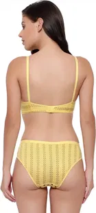 Cotton Blend Lingerie Set for Women 