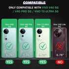 Artificial Leather Mobile Flip Cover for Vivo V2347 / V40Pro / V40 5G 