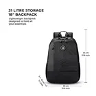 Gear Venture, 31L Laptop Backpack for Men & Women, Black