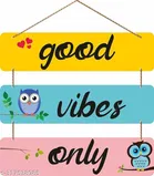 MDF Wooden Wall Hanging Quotes 