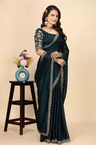 Chiffon Woven Design Saree for Women 