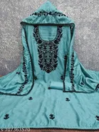 Vichitra Silk Punjabi/All Over Suits for Women 