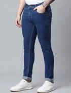 Denim Solid Jeans for Men 