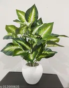 Plastic Artificial Flower With Pot,Multicolour