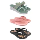 Combo of Heels with Slippers & Sandals for Women 