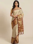 New Fancy Cotton Festive Sarees 