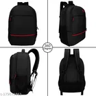 PU Backpack for Men & Women, Black