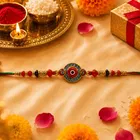 Red Evil Eye Rakhi for Brother
