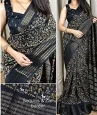 Cotton Printed Saree for Women 