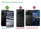 Artificial Leather Mobile Flip Cover for Poco F7 5G 
