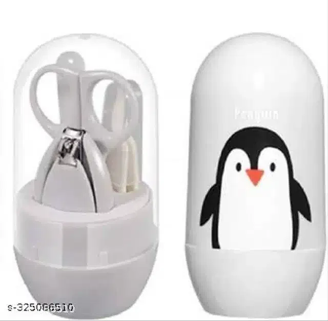 Plastic Manicure Pedicure Care Kit for Infants (White)