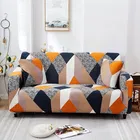 Homwatica 3 Seater Abstract Printed Elastic Sofa Cover 180X230Cm Pack Of 1