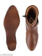 Shoetopia Solid Women's Synthetic Boots 